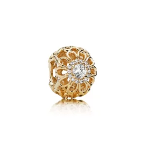 Charm calado Brillo de Flor - PANDORA (imagen para) Charm calado Brillo de Flor - PANDORA