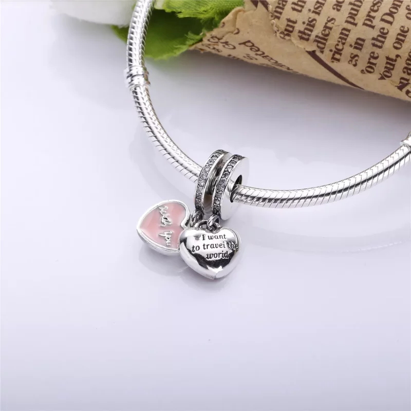 (imagen para) Charm colgante Viajando Juntos - PANDORA - Ver 2