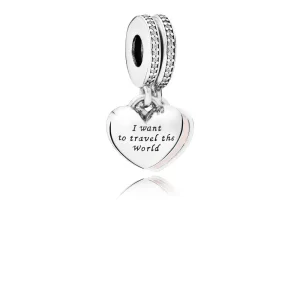 (imagen para) Charm colgante Viajando Juntos - PANDORA