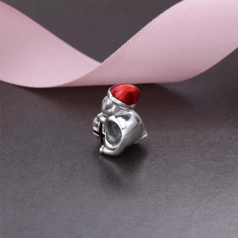 (imagen para) Charm Gatito de Navidad - PANDORA - Ver 3