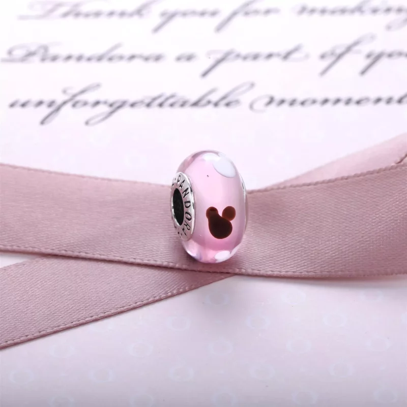 (imagen para) Charm Mickey Mouse Icon Murano Glass PANDORA - Ver 3