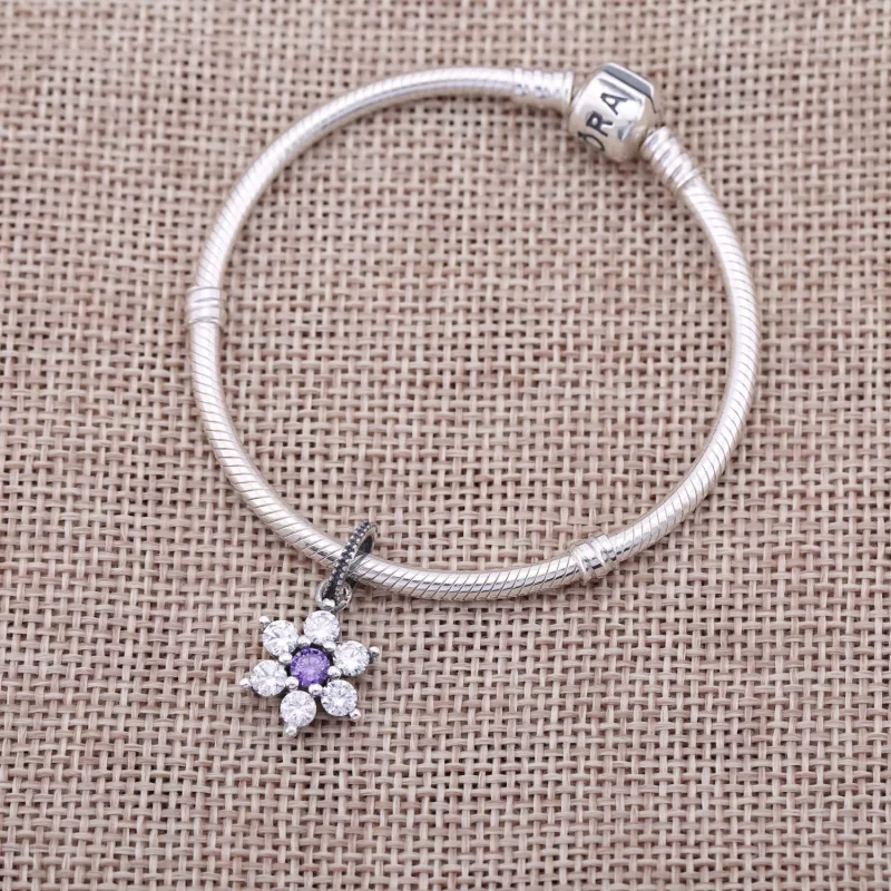 (imagen para) Charm Separador No Me Olvides - PANDORA - Ver 2