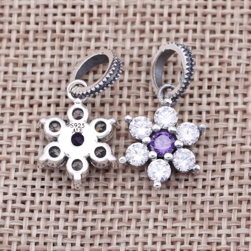 (imagen para) Charm Separador No Me Olvides - PANDORA - Ver 3