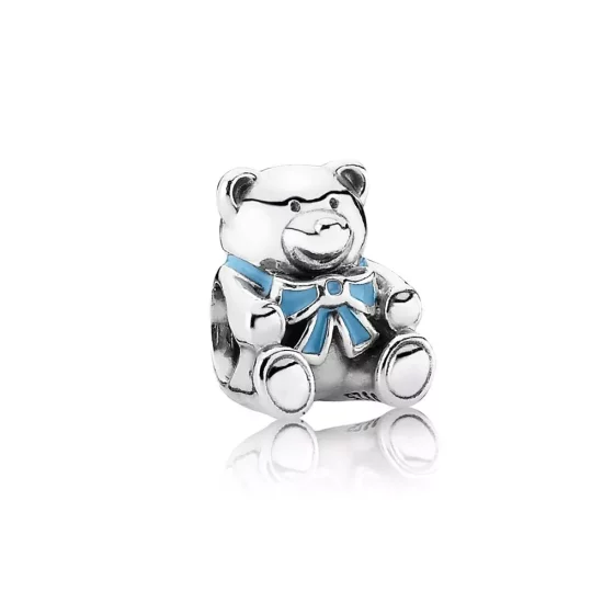(imagen para) Charm Oso de Peluche Ni&ntilde;o 791124EN41 Charms PANDORA
