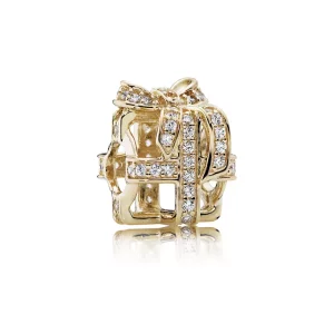(imagen para) Charm Todo Envuelto Oro 14K PANDORA
