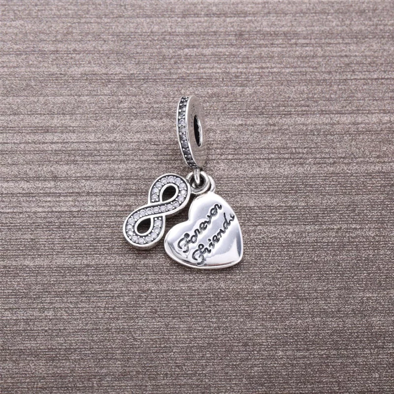 (imagen para) Charm colgante Amigas Para Siempre - PANDORA - Ver 2