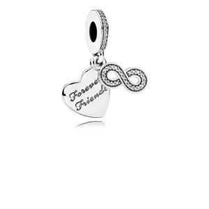 (imagen para) Charm colgante Amigas Para Siempre - PANDORA