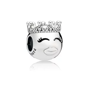 Charm en plata de ley Princesa - PANDORA (imagen para) Charm en plata de ley Princesa - PANDORA