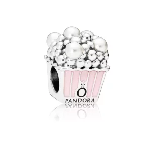 (imagen para) Charm en plata de ley Deliciosas Palomitas - PANDORA