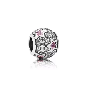 Charm sigue tu estrella en rosa - PANDORA (imagen para) Charm sigue tu estrella en rosa - PANDORA