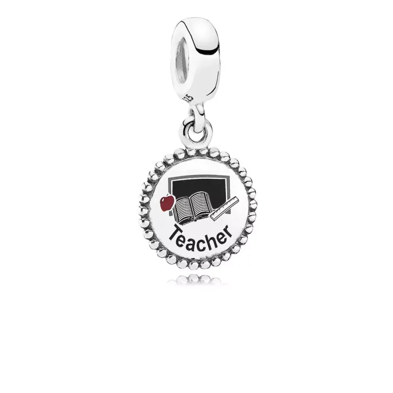 (imagen para) Charm colgante en plata de ley Profesor PANDORA
