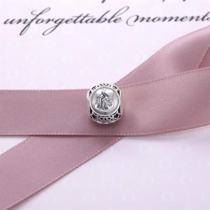 (imagen para) Charm Signo Acuario con estrellas - PANDORA - Ver 3
