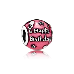 (imagen para) Charms de cumpleaños PANDORA: abalorio feliz cumpleaños - 791983EN117