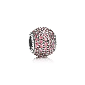 Charm Pavé Salmón - PANDORA (imagen para) Charm Pavé Salmón - PANDORA