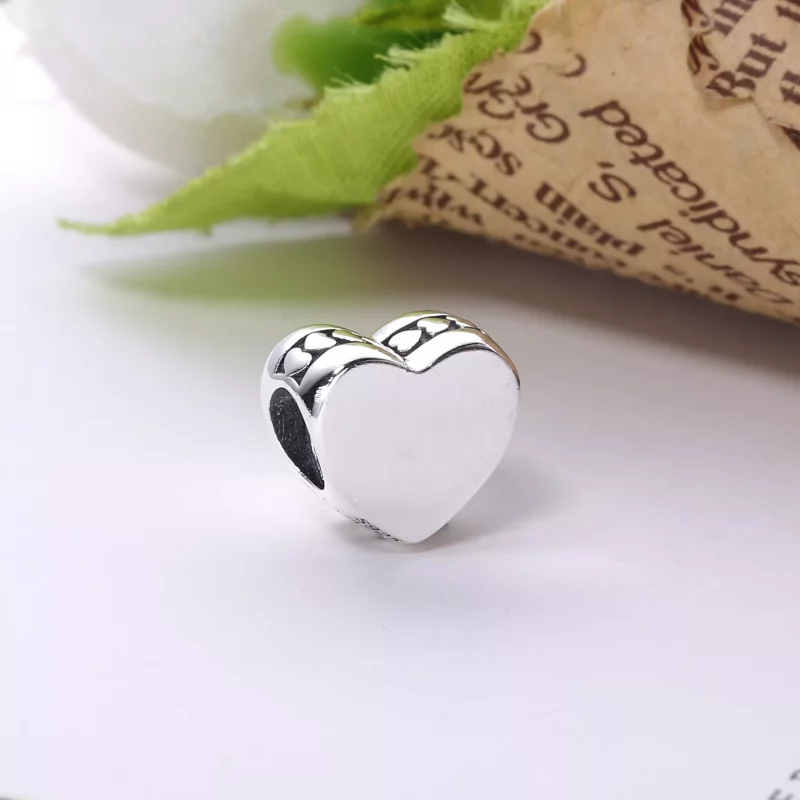 (imagen para) Charm en plata de ley Coraz&oacute;n PANDORA - Ver 3