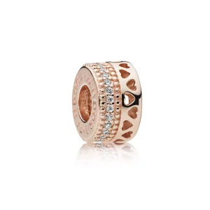 (imagen para) Separador en PANDORA Rose Corazones de PANDORA