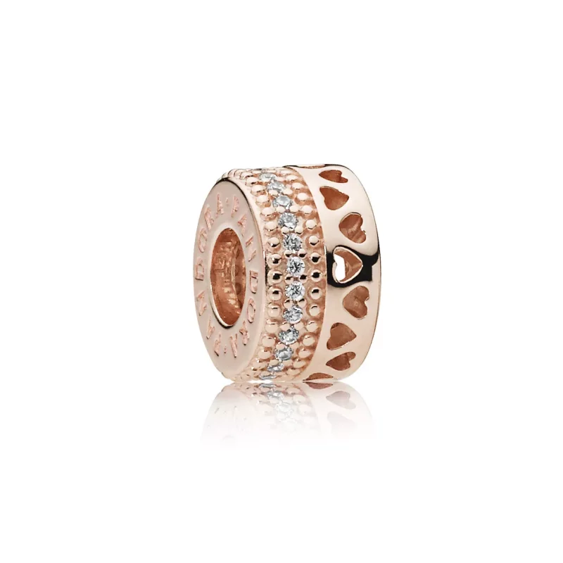 (imagen para) Separador en PANDORA Rose Corazones de PANDORA