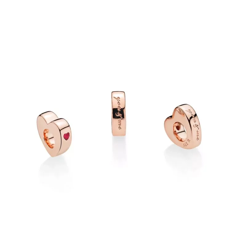 (imagen para) Separador en PANDORA Rose Dos Corazones - Ver 3