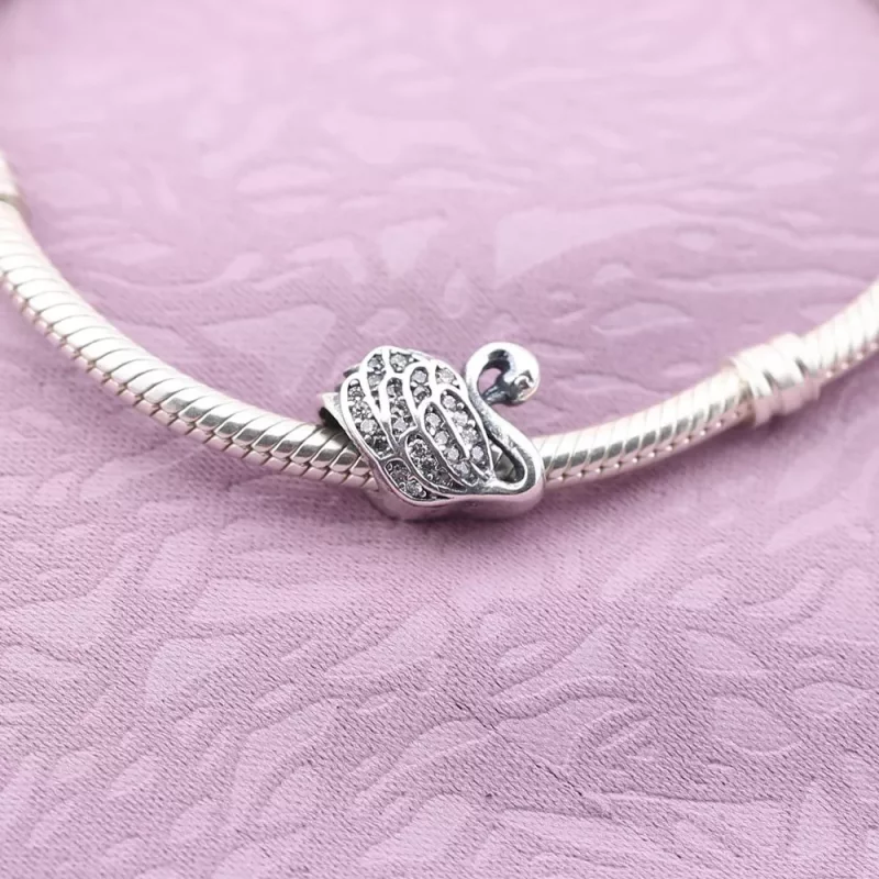 (imagen para) Charm Cisne Majestuoso - PANDORA - Ver 2