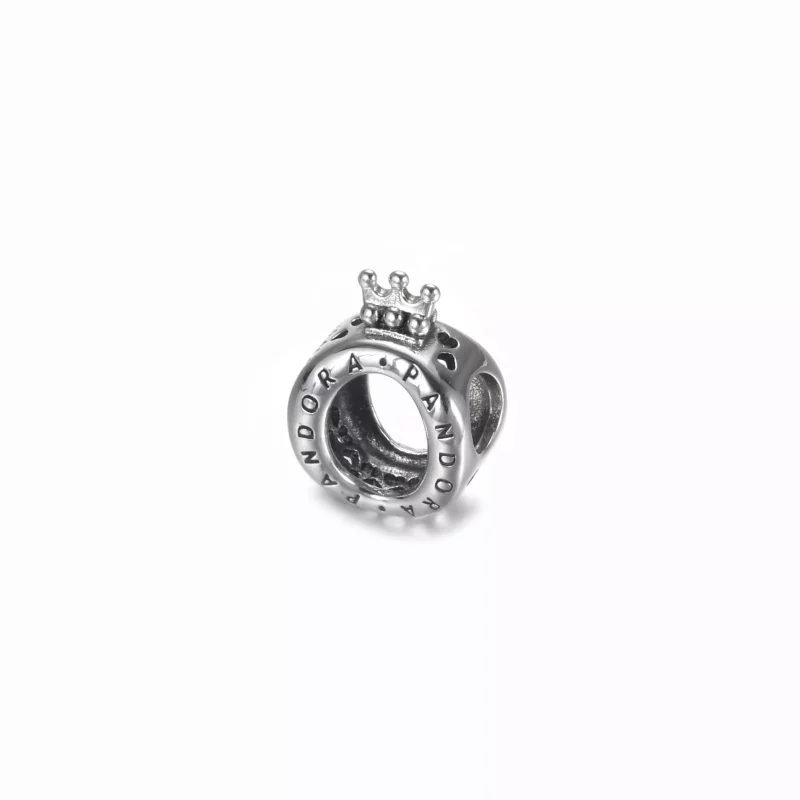 (imagen para) Charm en plata de ley Corona PANDORA O - Ver 2