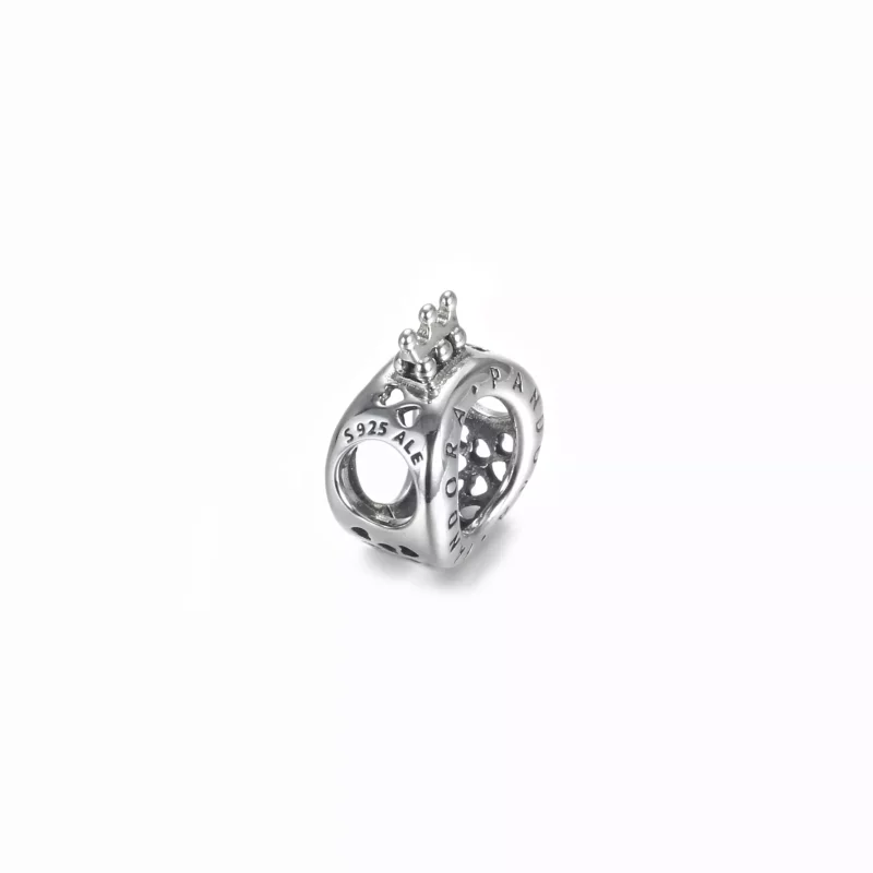 (imagen para) Charm en plata de ley Corona PANDORA O - Ver 5