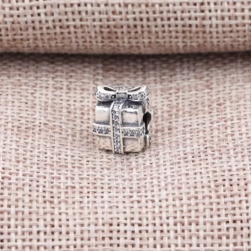 (imagen para) Charm Todos envueltos, claro Cz PANDORA - Ver 2