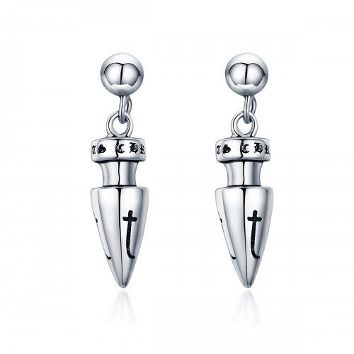 Estilo Pandora Aretes Colgantes de Token Sagrado - VSE131