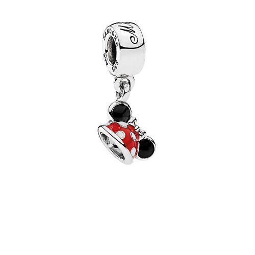 Disney, Charm colgante en plata de ley Sombrero de oreja de Minnie PANDORA