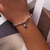 Pendiente de Mariquita Delicada al estilo Pandora - SCC2179