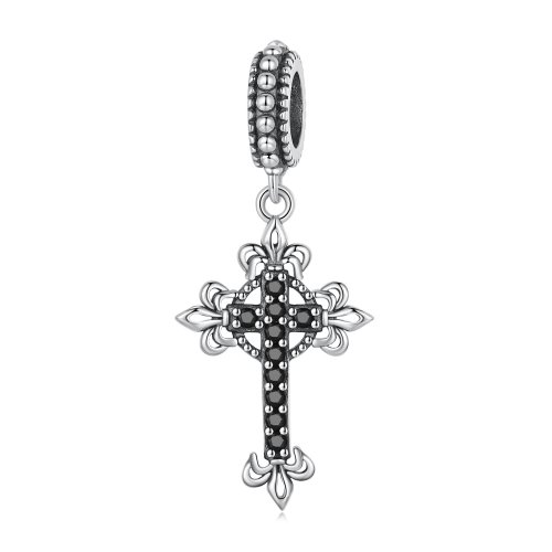 Estilo Pandora Vintage Cruz Colgante - BSC669