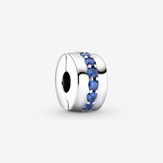 PANDORA Clip Azul Brillo - 791972C01 - Haga click en la imagen para cerrar