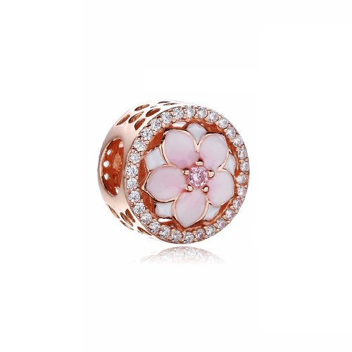 Charm Magnolia Bloom PANDORA Rose