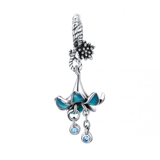 Estilo Pandora Sueño Orquídea Colgante - BSC034 - Haga click en la imagen para cerrar