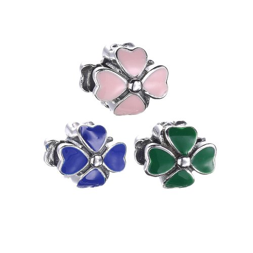 Charm en plata de ley Trébol PANDORA