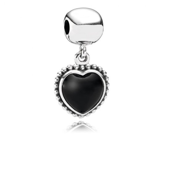 Charm colgante en plata de ley Mi amor PANDORA - Haga click en la imagen para cerrar