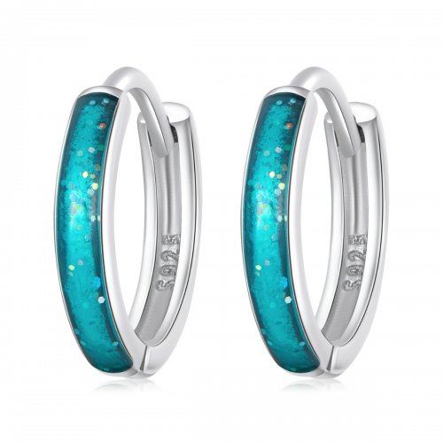 Pendientes sencillos estilo PANDORA - BSE603
