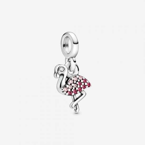 PANDORA Mi Charm Colgante de Flamenco Rosa - 798982C01 - Haga click en la imagen para cerrar