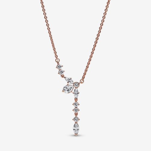 Collar de PANDORA Sparkling Herbarium Cluster Drop Collier - 382386C01
