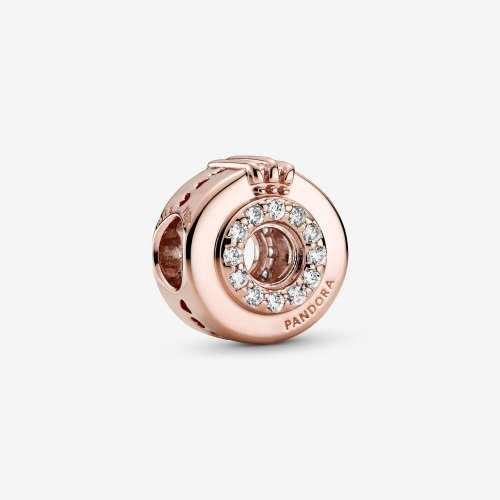 PANDORA Abalorio Charm Corona Abierta con Centro de Pavé - 789059C01