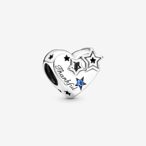 PANDORA Encanto Corazón Agradecido y Estrellas - 799527C01