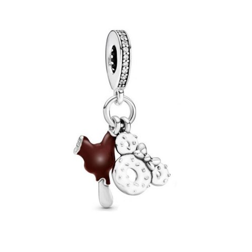Charm colgante de Pandora Disney Park Ice Cream & Donut - 798894C01