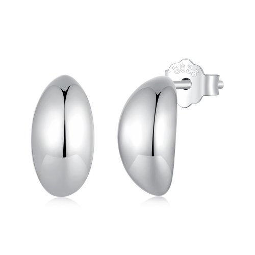 Aretes de Estilo Pandora con Forma de Luna - SCE1632