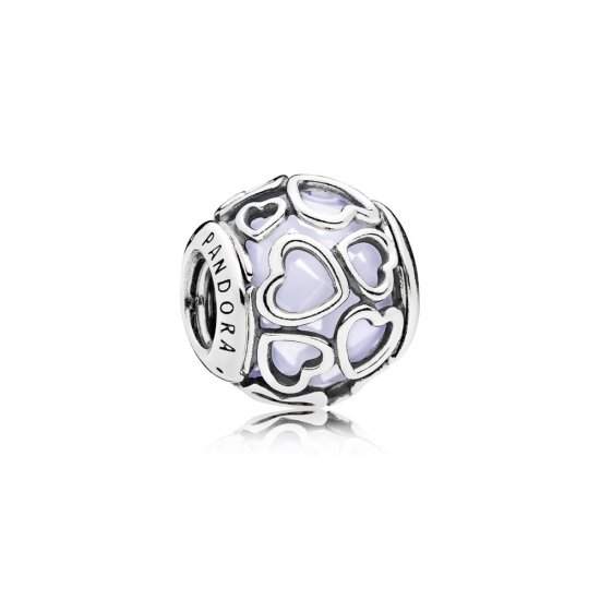 Charm en plata de ley Encerrado en el amor PANDORA - Haga click en la imagen para cerrar