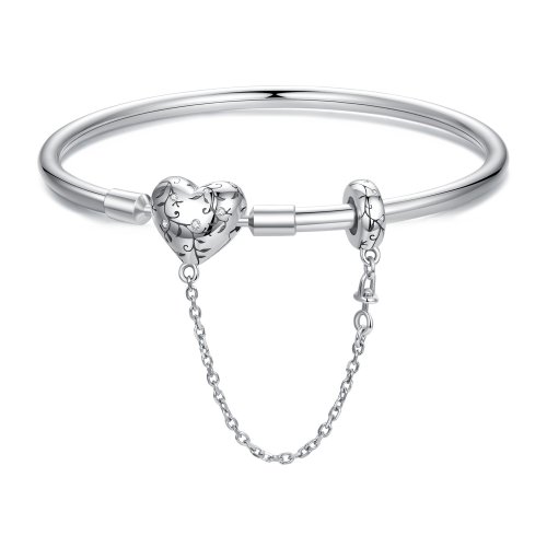 Pulsera de corazón vintage estilo PANDORA - SCB287