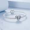 Charm de iris vintage estilo PANDORA - BSC1022