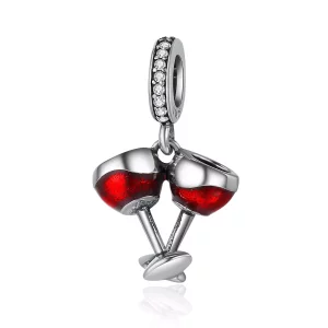 Colgante Cheers de plata estilo Pandora - SCC478 (imagen para) Colgante Cheers de plata estilo Pandora - SCC478