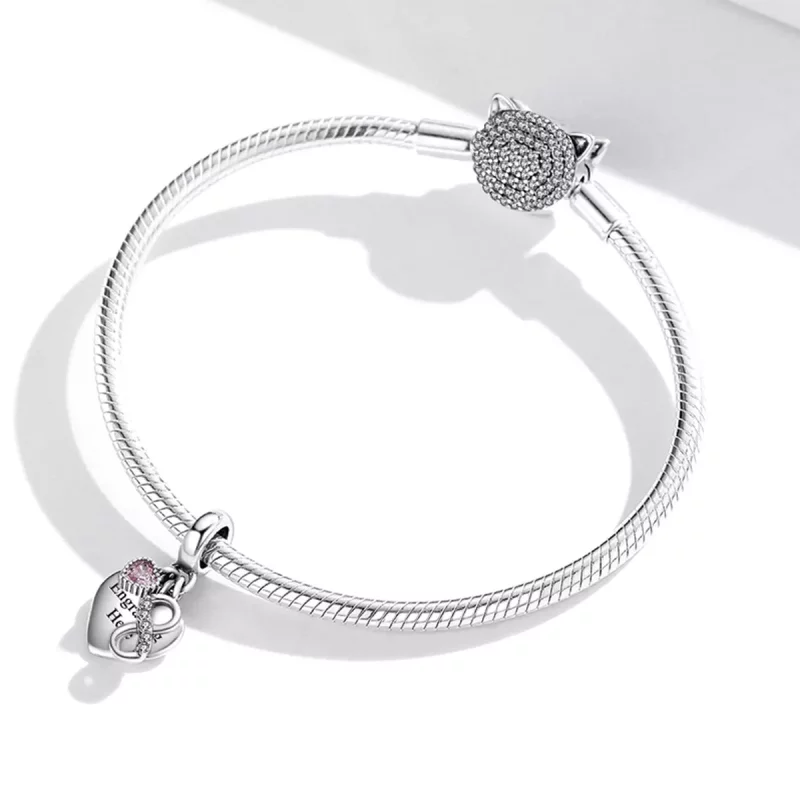 (imagen para) Colgante de amor sin fin estilo Pandora - SCC1922 - Ver 3