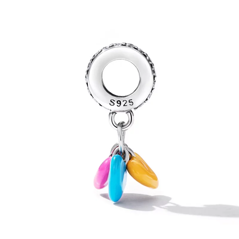 (imagen para) Colgante de bolos de amor estilo Pandora - SCC2200 - Ver 3