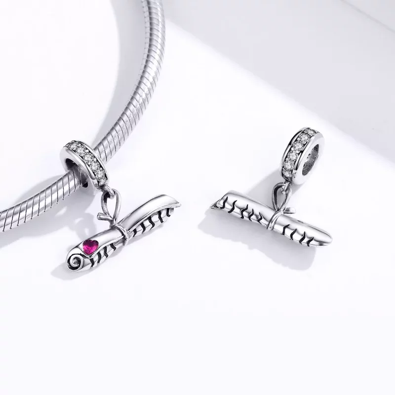 (imagen para) Colgante de carta de amor estilo Pandora - SCC1428 - Ver 3