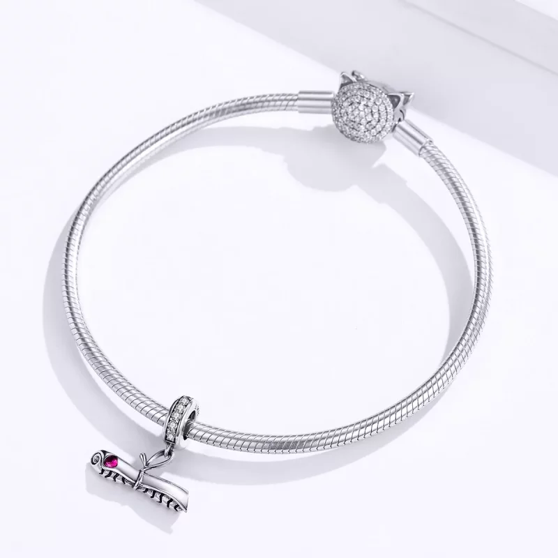 (imagen para) Colgante de carta de amor estilo Pandora - SCC1428 - Ver 4